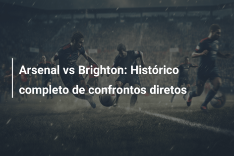 Arsenal vence Brighton e é líder à condição da Premier League