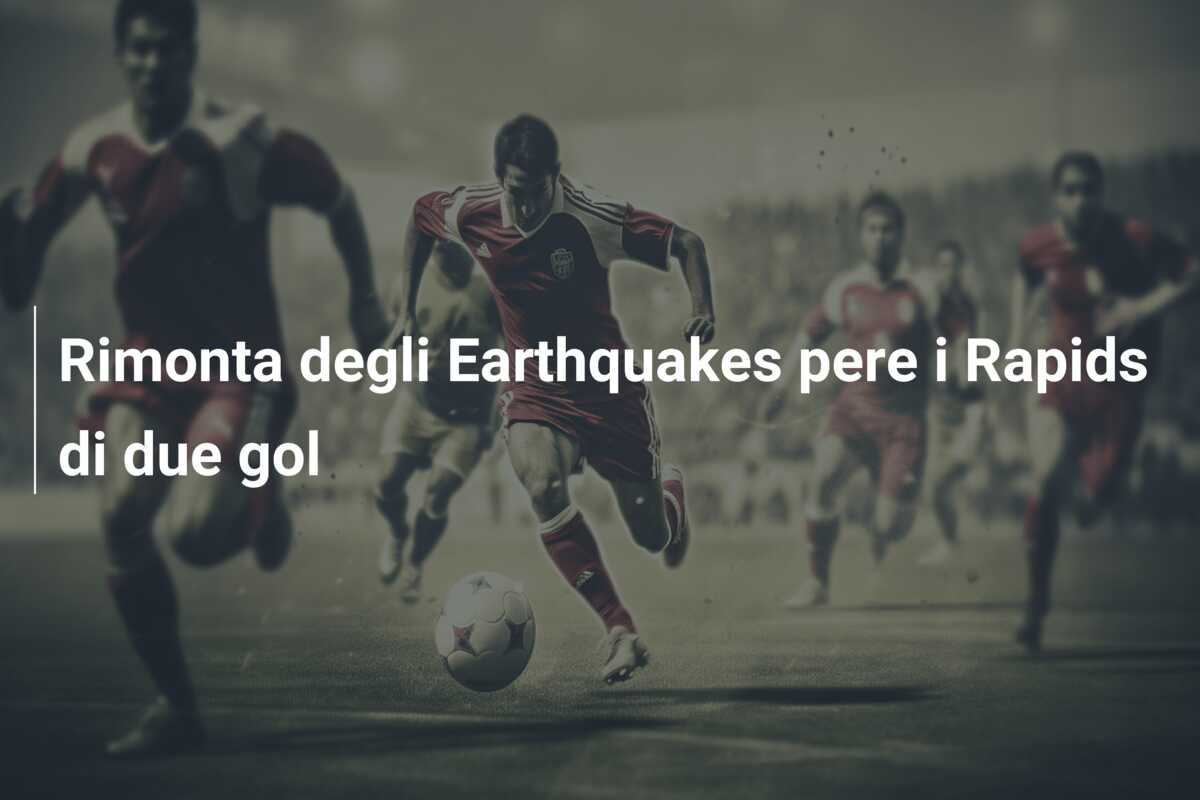 Rimonta degli Earthquakes pere i Rapids di due gol