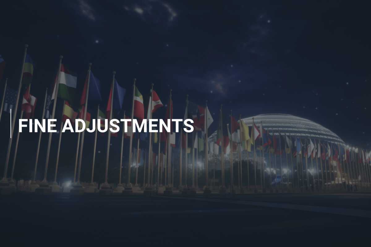 FINE ADJUSTMENTS
