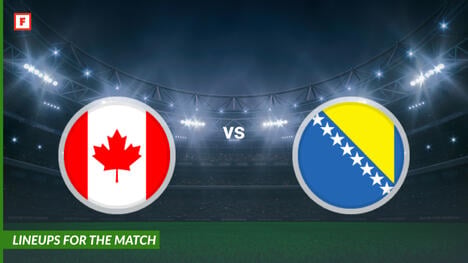 Canada contre Bosnie-Herzégovine : compositions pour le match