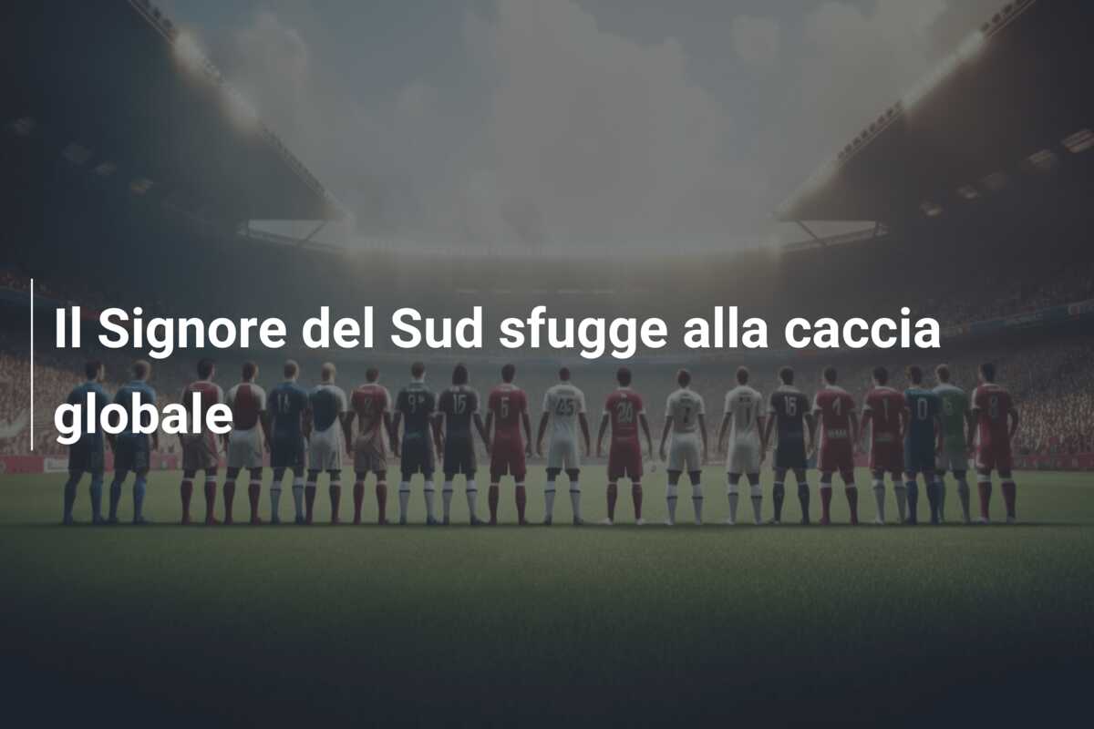 Il Signore del Sud sfugge alla caccia globale