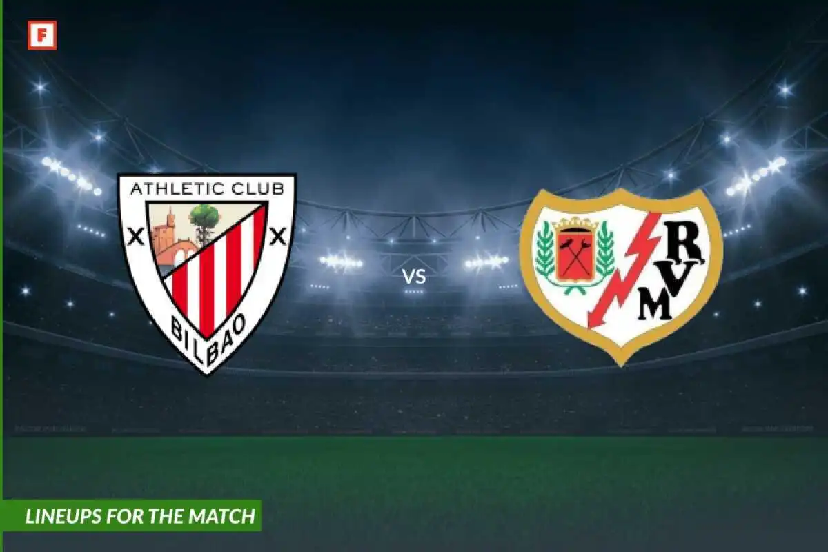 Athletic Bilbao mot Rayo Vallecano: lagoppstillinger til kampen
