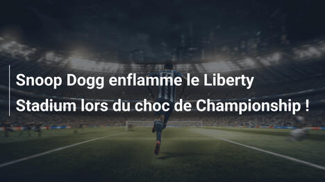 Snoop Dogg enflamme le Liberty Stadium lors du choc de Championship !