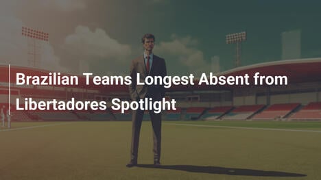 Les Équipes Brésiliennes les Plus Longtemps à l'Écart de la Copa Libertadores