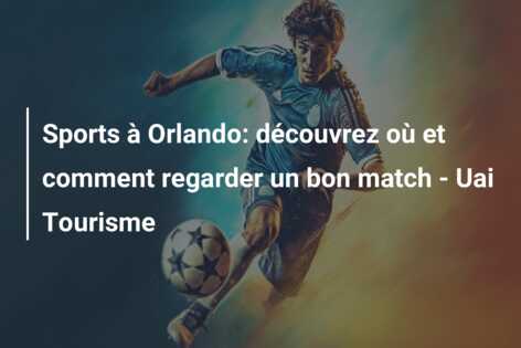 Sports à Orlando: découvrez où et comment regarder un bon match – Uai Tourisme