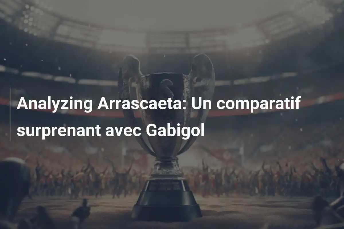 Analyzing Arrascaeta: Un comparatif surprenant avec Gabigol