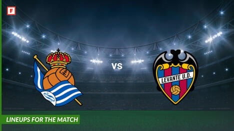 Real Sociedad contro Levante UD: formazioni per la partita