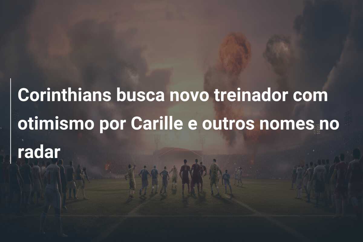 Corinthians busca novo treinador com otimismo por Carille e outros nomes no radar