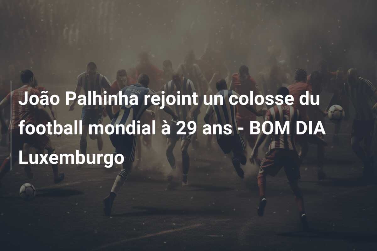 João Palhinha rejoint un colosse du football mondial à 29 ans – BOM DIA Luxemburgo