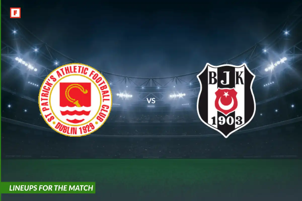 St Patrick's Athletic đấu với Besiktas: đội hình cho trận đấu