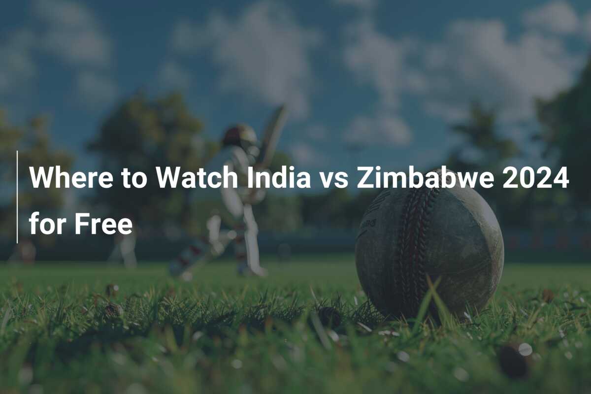 Where to Watch India vs Zimbabwe 2024 for Free - 777score.com