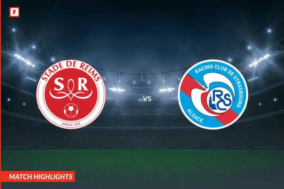 Stade de Reims - Strasbourg mål og høydepunkter
