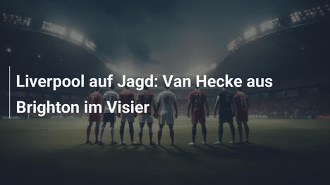 Liverpool auf Jagd: Van Hecke aus Brighton im Visier
