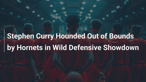Stephen Curry von Hornets in wildem Duell gejagt