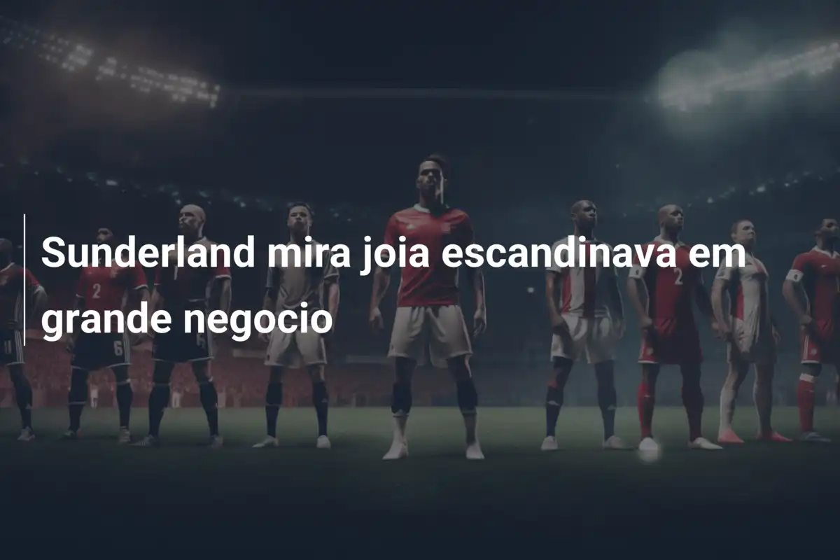 Sunderland mira joia escandinava em grande negocio