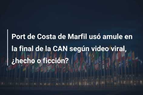 Port de Costa de Marfil usó amule en la final de la CAN según video viral, ¿hecho o ficción?