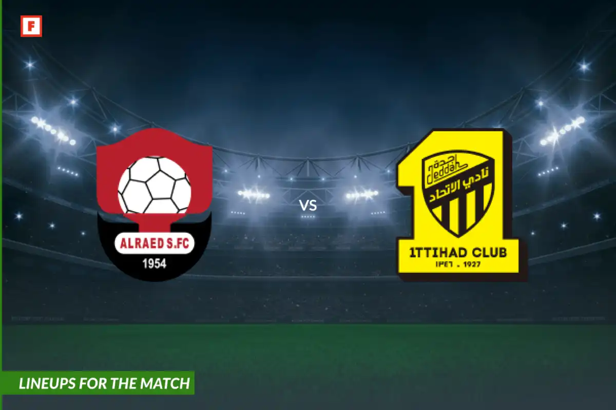 Al-Raed contro Al Ittihad Jeddah: formazioni per la partita