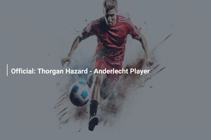 Official: Thorgan Hazard Joins RSC Anderlecht - Fear The Wall