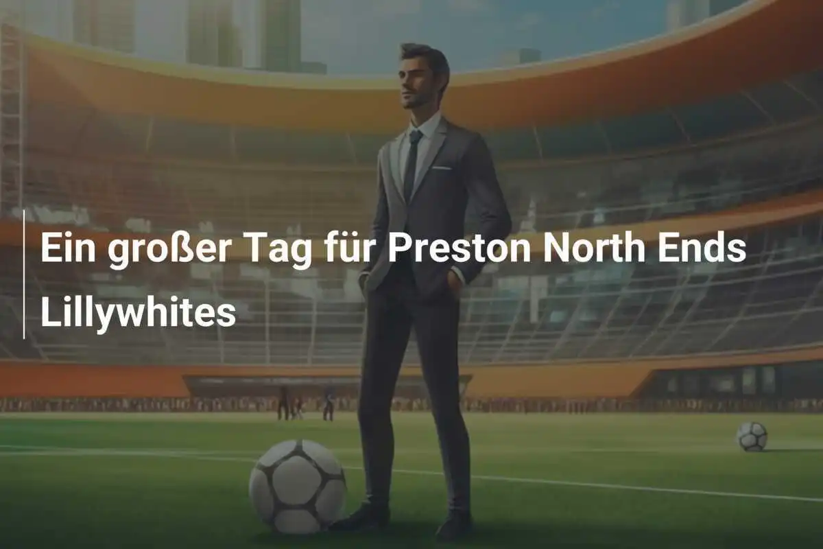 Ein großer Tag für Preston North Ends Lillywhites