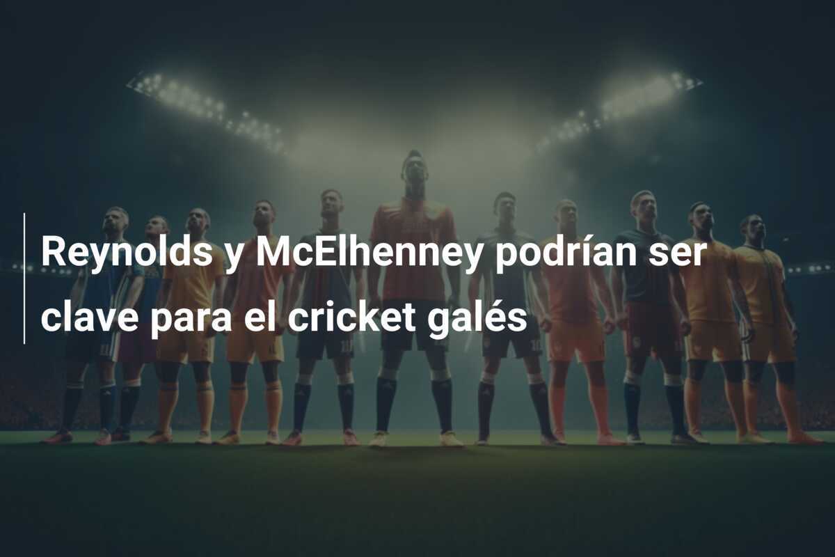 Reynolds y McElhenney podrían ser clave para el cricket galés