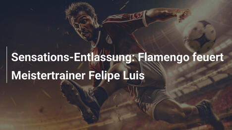 Sensations-Entlassung: Flamengo feuert Meistertrainer Felipe Luis