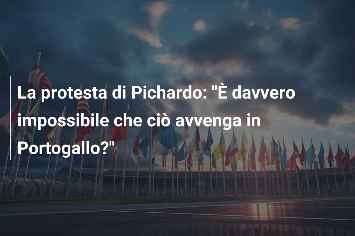 La protesta di Pichardo: “È davvero impossibile che ciò avvenga in Portogallo?”