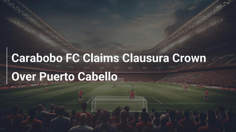 カラボボFC、クルスラ優勝でプエルトカベジョを下す
