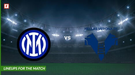 อินแตร์นาซีโอนาเลมีลาโน ปะทะ Hellas Verona: รายชื่อผู้เล่นสำหรับการแข่งขัน