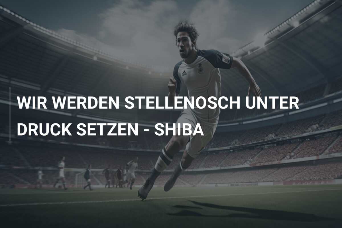 WIR WERDEN STELLENOSCH UNTER DRUCK SETZEN – SHIBA