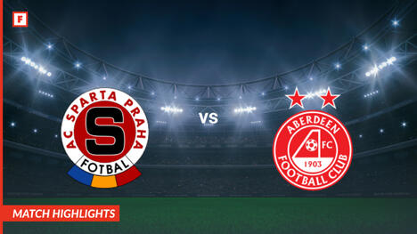 AC Sparta Prague - แอเบอร์ดีน ประตูและไฮไลท์