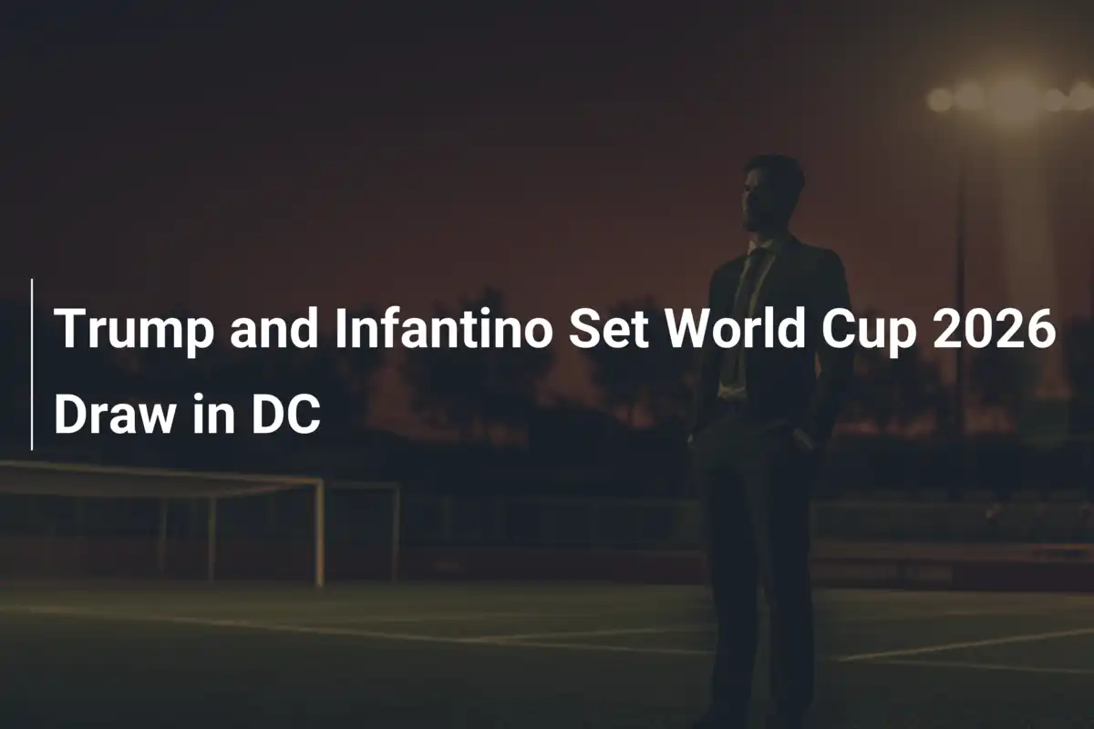 Trump et Infantino lancent le compte à rebours de la Coupe du Monde ...
