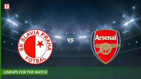 Slavia Prague contre Arsenal : compositions pour le match