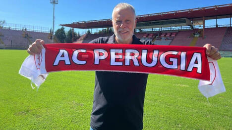 Perugia verpflichtet neuen Trainer: Veteran mit über 1000 Einsätzen