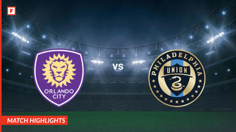 Orlando City - Philadelphia Union gol e momenti salienti