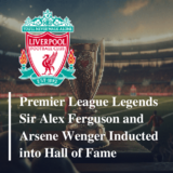 Two legends who helped define the Premier League. Sir Alex Ferguson and  Arsene Wenger are the first two inductees of the 2023 #PLHallOfFame :  r/Gunners