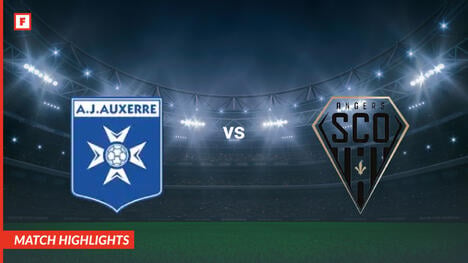 Auxerre - Angers SCO gols e destaques