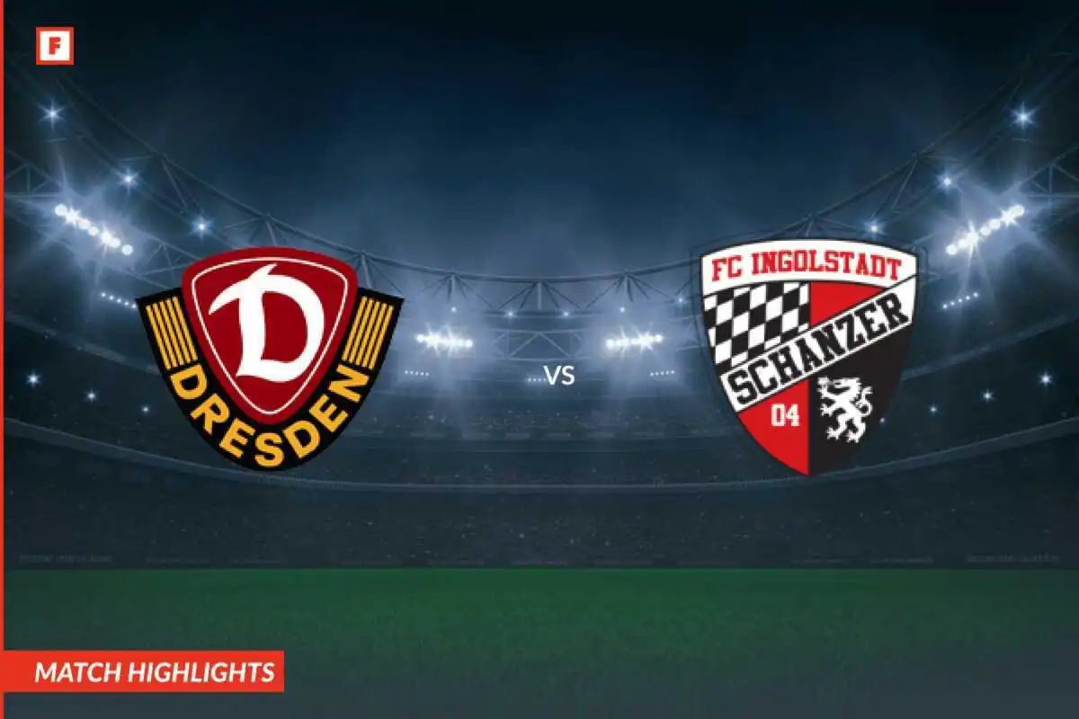 Dinamo Drezden - FC Ingolstadt 04 gollar va muhim lahzalar