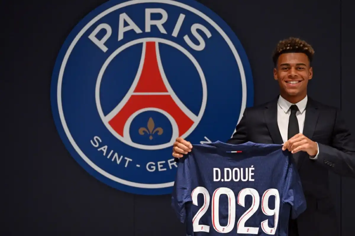 Desiré Doué: Récord Histórico en la Final de la Champions League a sus ...