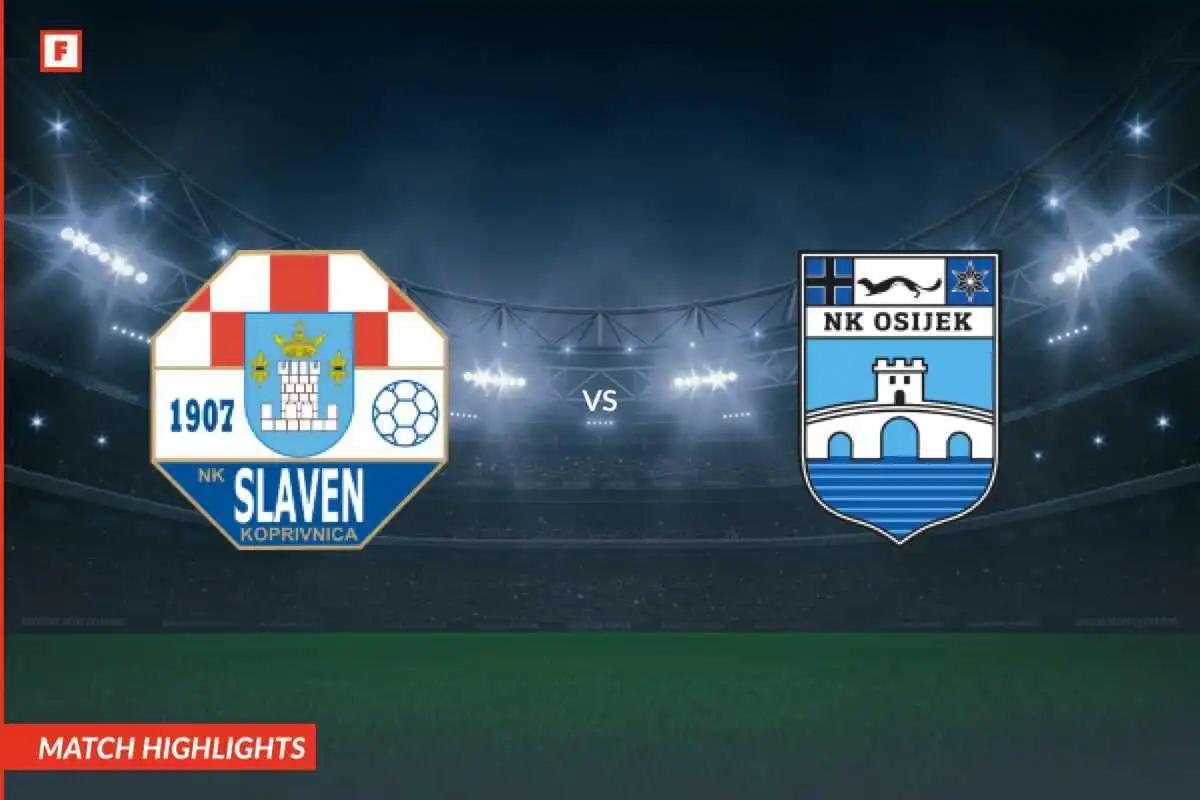 Slaven Belupo - Osijek gol e momenti salienti