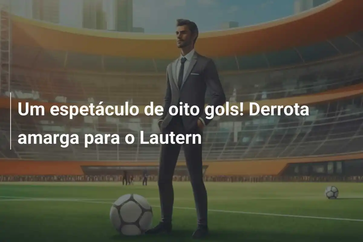 Um espetáculo de oito gols! Derrota amarga para o Lautern