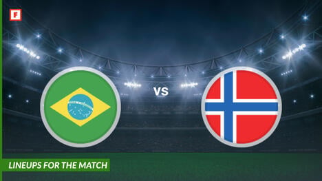 Brasil vs Noruega: escalações para o jogo