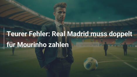Teurer Fehler: Real Madrid muss doppelt für Mourinho zahlen