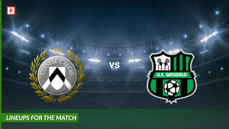 Udinese Calcio vs Sassuolo Calcio: susunan pemain untuk pertandingan
