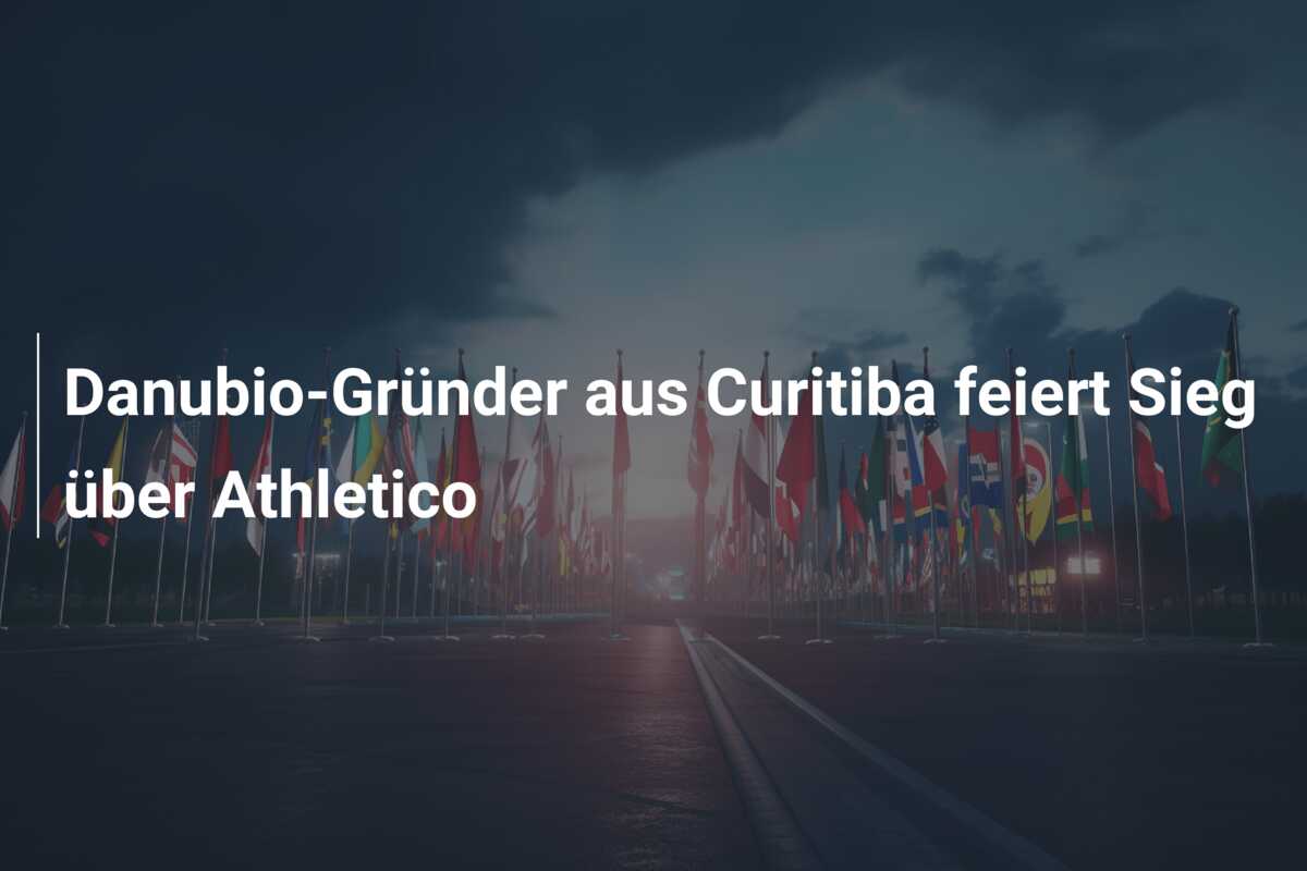 Danubio-Gründer aus Curitiba feiert Sieg über Athletico