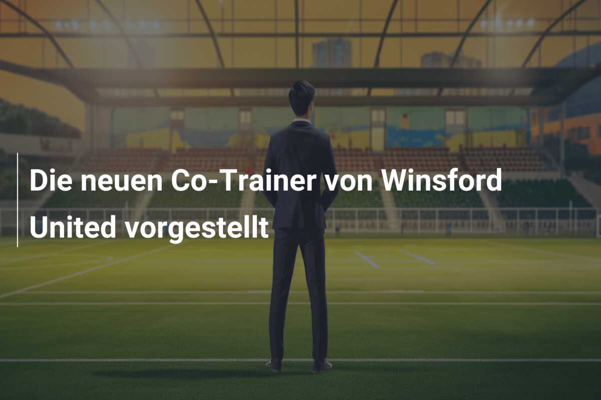 Die neuen Co-Trainer von Winsford United vorgestellt