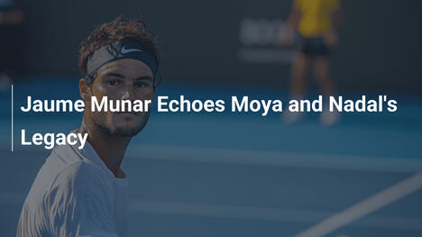 Jaume Munar setzt das Erbe von Moya und Nadal fort