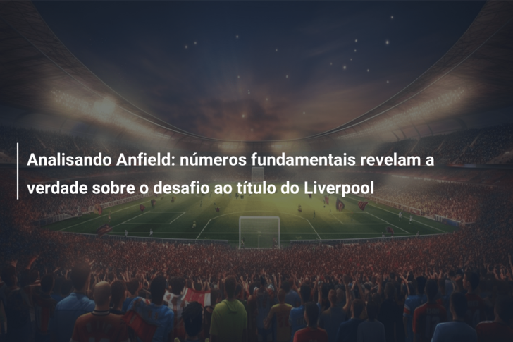 Analisando Anfield: números fundamentais revelam a verdade sobre o desafio ao título do Liverpool