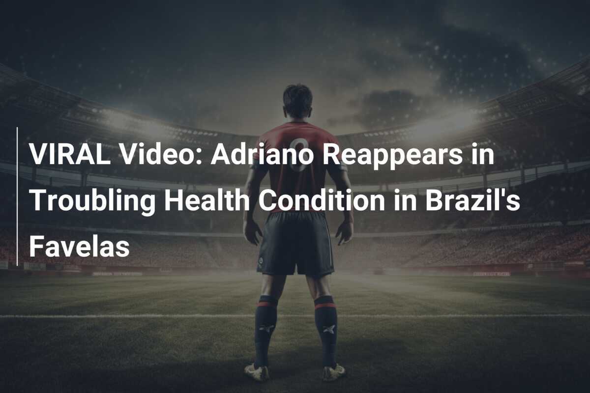 Viral Video Sparks Concern: Beloved Adriano Makes Emotional Return to Brazilian Favela Amid Health Struggles