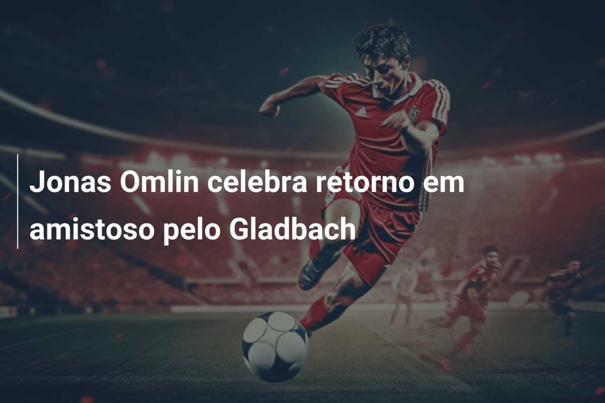 Jonas Omlin celebra retorno em amistoso pelo Gladbach