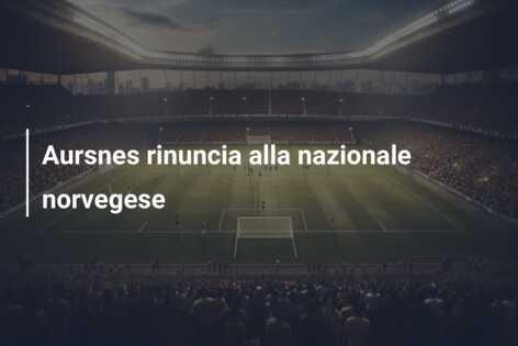 Aursnes rinuncia alla nazionale norvegese
